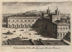 Villa Medici sul Monte Pincio