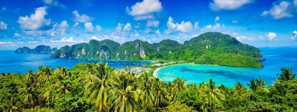 Thailand tropical vacation holidays concept background