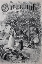 Titelbild des Familienblatt Die Gartenlaube im Jahre 1901