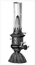 Brenner fuer eine Spirituslampe aus dem Jahre 1895
