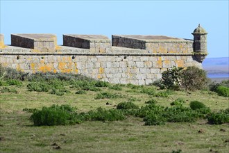 Fortress wall of the Fortaleza de Santa Teresa