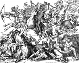 Four Horsemen of the Apocalypse by Peter von Cornelius
