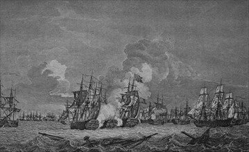 In the Naval Battle of Texel
