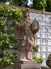 Sculpture by Einhard in the monastery garden