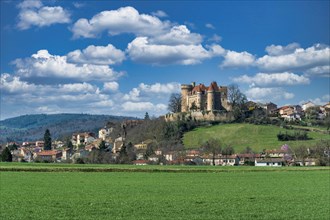 Paulhac castle near Brioude