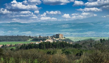 Paulhac castle near Brioude