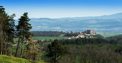 Paulhac castle near Brioude