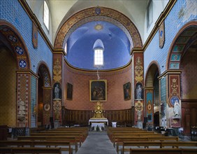 Choir room of the church Eglise Saint-Firmin