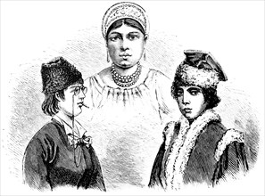 Three young women
