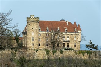 Paulhac castle near Brioude