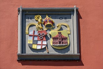 Coat of arms from 1505 on the Gredhaus