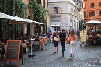 Strassenkaffee in der Altstadt von Rom