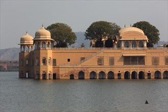 Jal Mahal Water Palace near the city of Jaipur