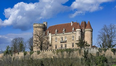 Paulhac castle near Brioude