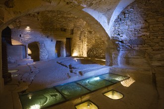 Wine cellar of the Caves du Palais Saint Firmin