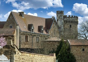 Paulhac castle near Brioude