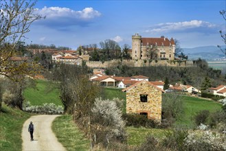 Paulhac castle near Brioude