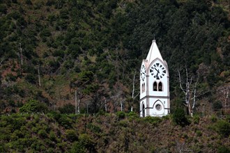 Church tower near the village of Sao Vicente