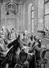 Signing of the Treaty of Nymphenburg