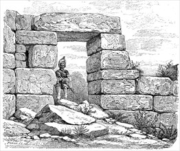 Wall of the Leleger near Tasos in Caria