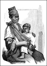 Woman with Baby from Formosa