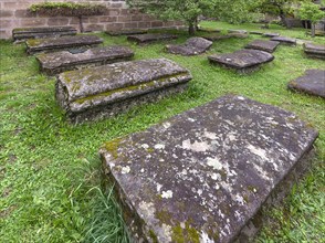Old graves in the churchyard of St. George's Church