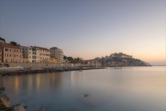 Sunrise with view of Porto Maurizio
