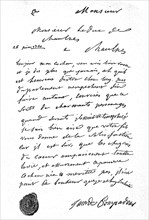 Letter from the Marquise of Pompadour to the Duke of Chaulnes dated 26 June 1760