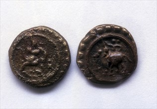 17 th Century Copper coin Venadu Chera