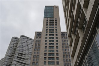 From left to right the high-rise buildings Upper West
