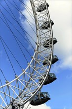 Cabins of the Millennium Wheel or London Eye