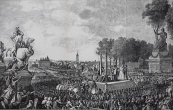 The Execution of Queen Mary Antoinette in Revolution Square