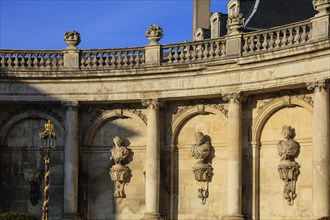 Busts at the Palais du Gouvernement