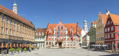 Market square with tax house