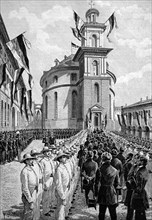 The Entry of the Pre-Parliament into the Paulskirche in Frankfurt on 21 March 1848
