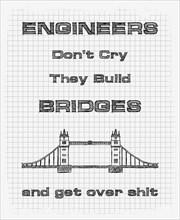 Engineers don't cry