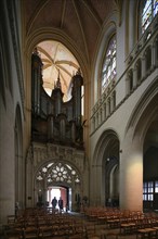 West portal and organ
