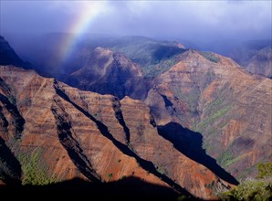Waimea Canyon Kauai County Hawaii USA