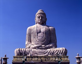 Image of Eighty feet Buddha Statue at Bodhgaya