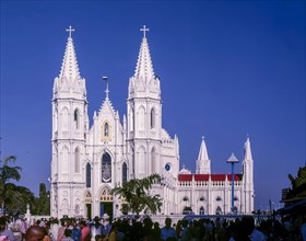 16th century Basilica of our Lady of Good Health in Velankanni