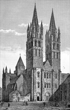 Cathedral of St. Etienne in Caen