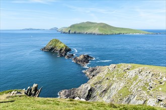Coastal Landscape with Blasket Islands behind