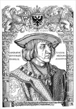 Das Portraet Kaiser Maximilians I. gemalt nach Albrecht Duerer