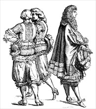 Noble traditional costume of 1662