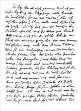 Part of the Testament of Martin Luther