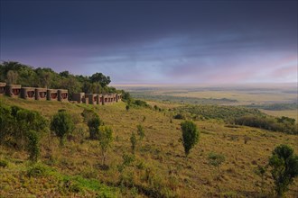 Mara Serena Safari Lodge overlooking the Masai Mara