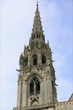 Flamboyant-style north tower