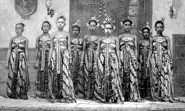The Wives of a Prince of Java in 1880