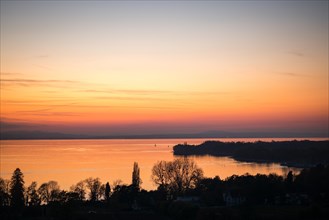 Sunset at Lake Constance