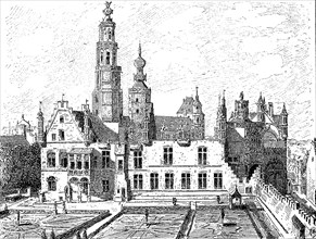 The Castle of William of Orange in Brussels